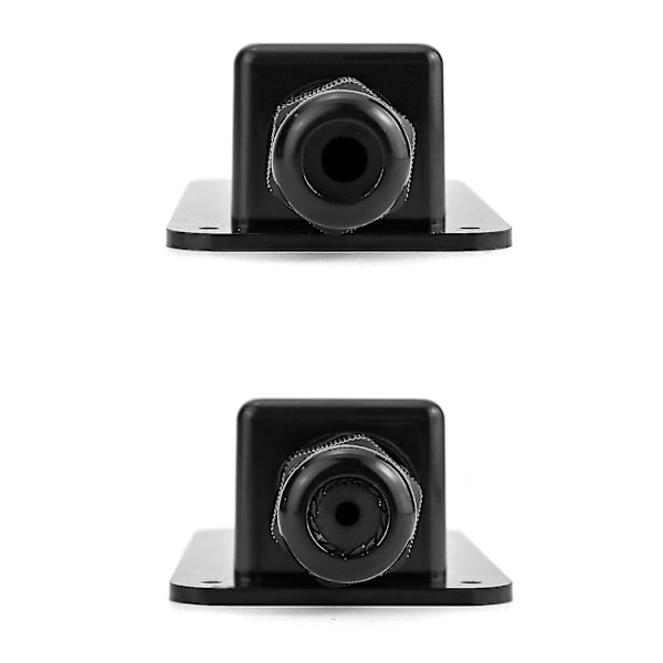 2 kpl Ip68 aurinkokaapelijohdon läpivientiliitäntä vedenpitävä Abs aurinkokaapeli 1-tie kaapelijohdon läpivienti kaksoiskaapelijohdon kotelo aurinkopaneeleille Rv, asuntovaunu ja merelle, musta
