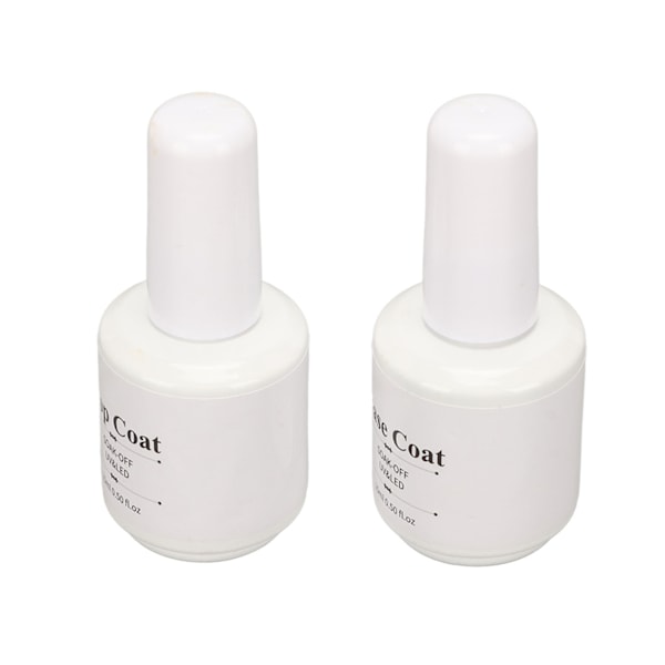 Nagelbas och Topplack Set Super Ljus Långvarig Säker UV Gel Polish Nagelkonst Set för Nagelsalong 0.2