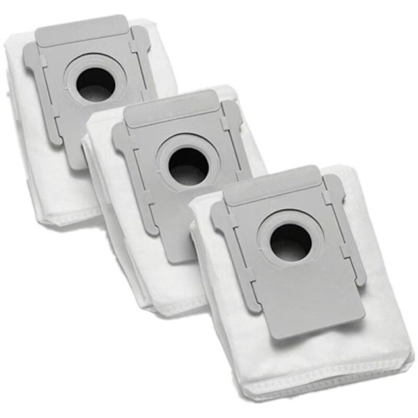 3-pack dammsugarpåsar för iRobot Roomba i7+ E5 E6 J7 robotdammsugare