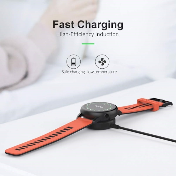 Oplader til Samsung Galaxy Watch 3/4/5 Active 1/2
