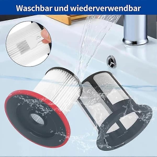 2 filtre til Bosch Unlimited 6 Støvsuger Tilbehør Reservedele