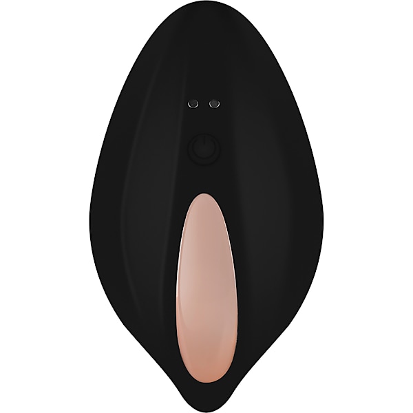 Pantyrebel: Kaukosäätimellä toimiva pitsinen stringit Black ABS plastic, Elastane, Polyamide