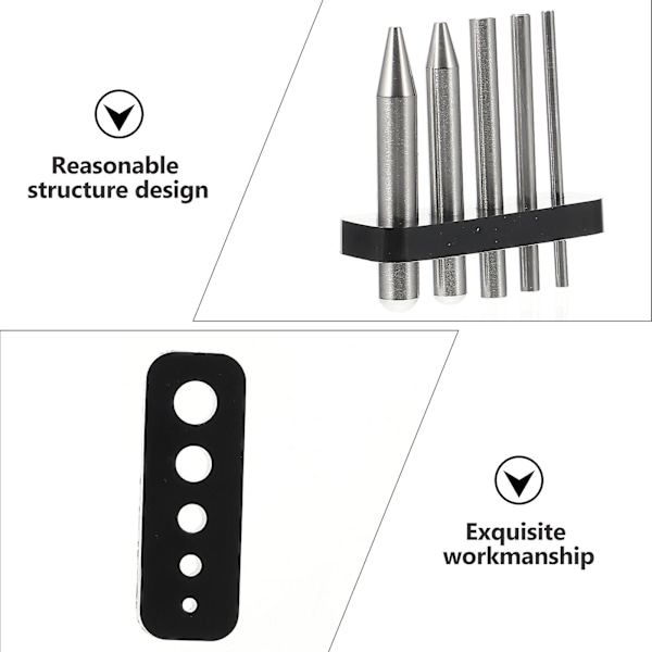 7 stk. metallmodell DIY verktøysett multifunksjonelt metallpuslespill monteringsmodellsett