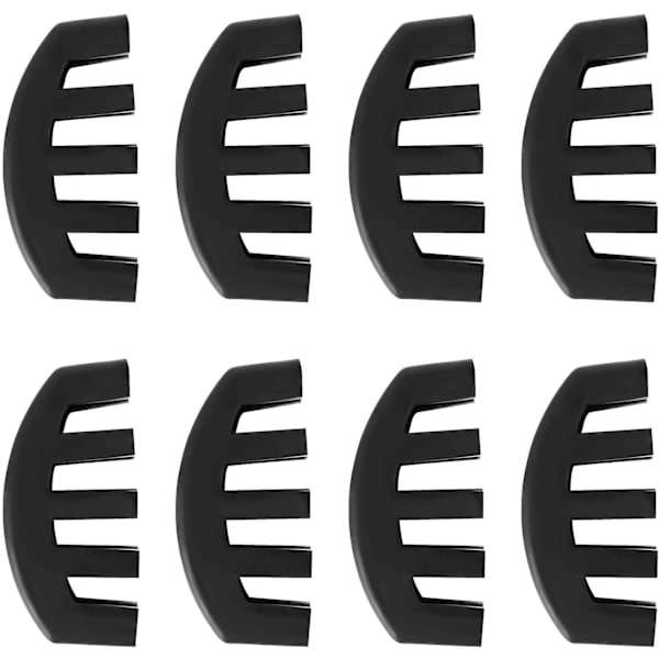 8 stk fiolin demper fiolin fiolin demper fiolin demper full størrelse fiolin demper svart