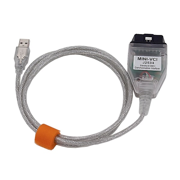 Car Diagnostic Cable Mini Vci V16.30.013 For Obd2 Mini Vci J2534 Ft232rl Tis Auto Cables Connectors