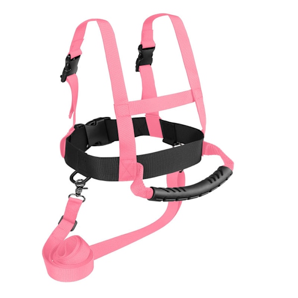 Pink Protection Belt Children Skiing Straps Ski Training Harness Ski Auxiliary Safety Belt Skateboarding