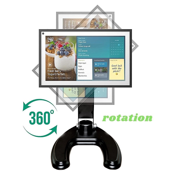 Monitor Stand Holder til , justerbar aluminiumlegering foldbar montering, bærbar tablet skrivebord Smart Displa