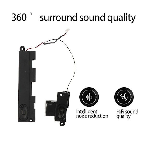 Inbyggda bärbara högtalare för Probook 4530s 4531s bärbara vänster + höger ersättningshögtalare inbyggda