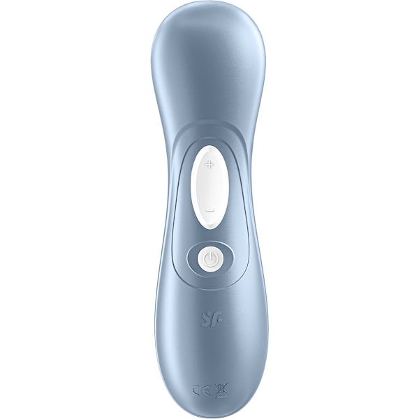 Satisfyer: Pro 2 Generation 2, Lufttrycksvibrator, blå Blue ABS plastic, Silicone
