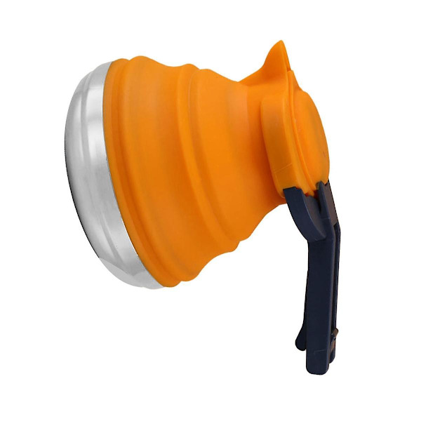 Hopfällbar Campingkokare för Vandring, Resor & Utomhus 42 Oz Kapacitet (Orange)