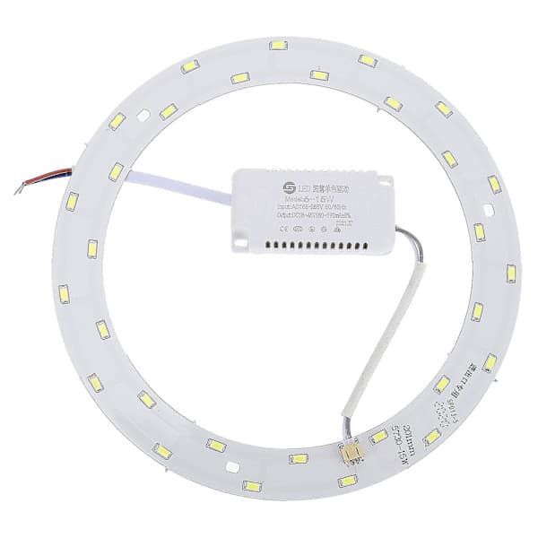 15W 220V-240V SMD 5730 30-LED Magnetic Round LED Panel Bar Light LED Ceiling Light (Pure White Light)