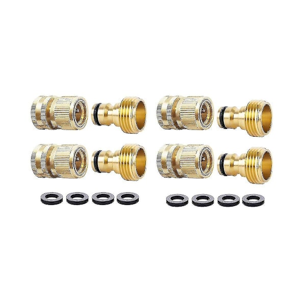 Slange Hurtigkobling Vandslange Qucik Connect Have Slange Koblinger Messing Slange Koblinger Vand Qu