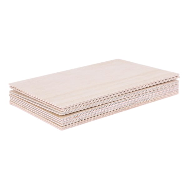 30 stk. Balsatræplader Træplade 150x100x2mm Til Hus Skib Håndværk Model Diy