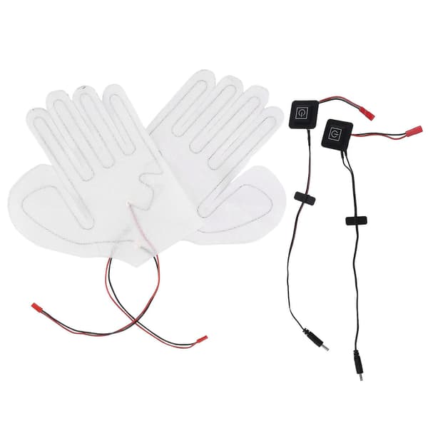 5V Vinter Termisk Håndvarmer Oppvarming For Sko Hansker Karbonfiber Usb Hansker Oppvarmede Puter Elektrisk