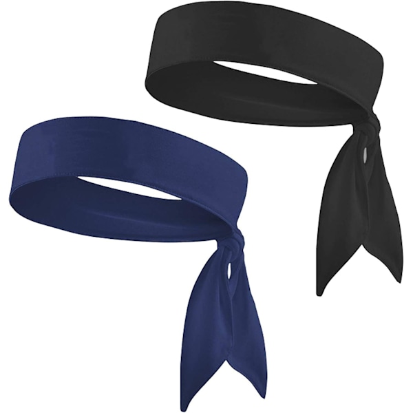 Sport Headbands 2 Pcs Acsergery Gift Headbands Adjustable Soft Non Slip Sweatband Yoga Hea