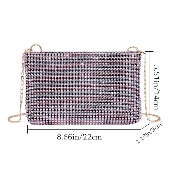 Dame Bryllupsfest Clutch Skuldertasker Håndtasker multicolor