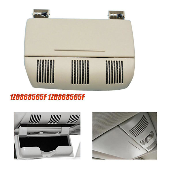 Solglasögonfack i taket för bil 1z0868565f 1zd868565f för Fabia 2007-2014 Centralt solglasögonfack Beige