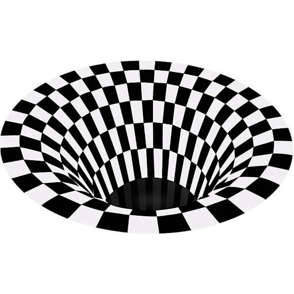 3D-illuusiomatto, geometrinen ovi- ja eteisenmatto, makuuhuoneen, olohuoneen ja työhuoneen lattiamatto