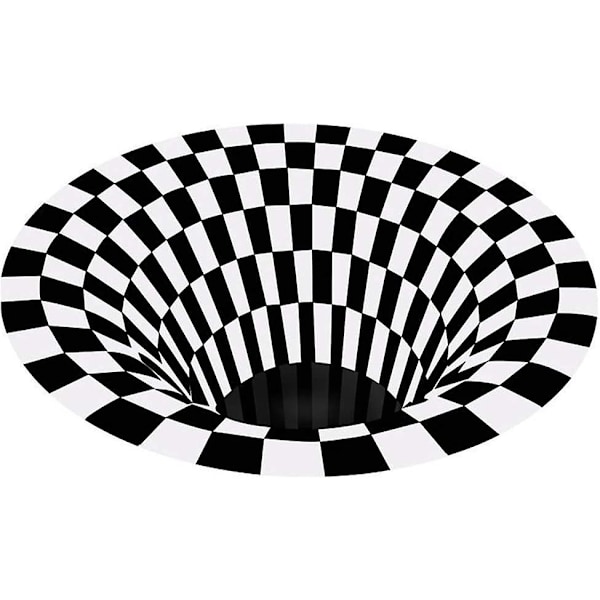 3D Trap Effect Tryck Geometrisk Dörrmatta Matta Sovrum Vardagsrum Studierum Golvmatta