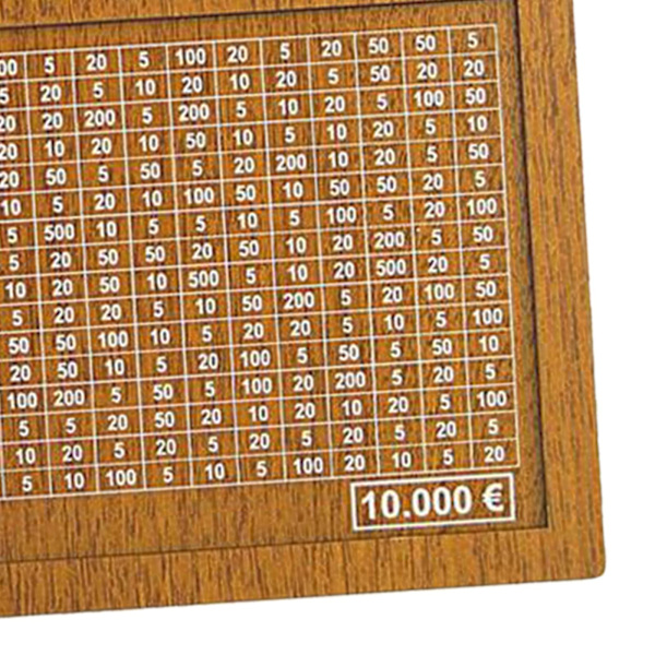 Retro-tyylisen puinen rahakassa laskurilla Säästöpossu käsintehty lapsille rahan säästämiseen, 10 000 euroa