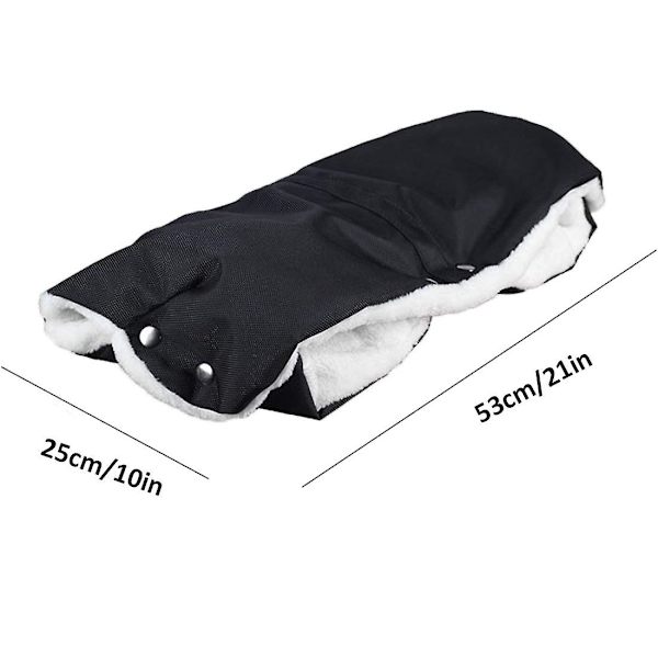 Vinterhandske för barnvagn, handskar för barnvagn, fleece-mummy