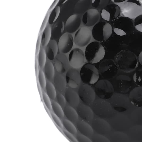 2 lager golf flydende bold flyde vand rækkevidde udendørs sport golf træningsbolde sort