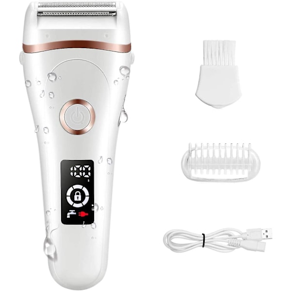 Women's Electric Shaver Women's Shaver Usb Rechargeable Cordless Lady Shaver Waterproof Wet And Dry