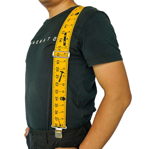 Heavy Duty Braces Arbeidsverktøy Belte Suspender med Sterke Klips Justerbare Stropper for Menn Kvinner Arbeid Suspender Heavy Duty Braces