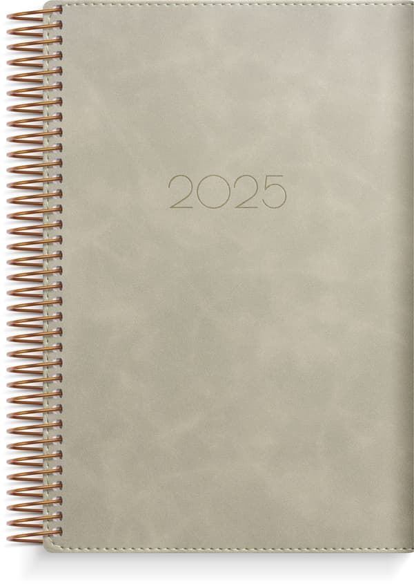 Kalender 2025 Dagbok Twist beige