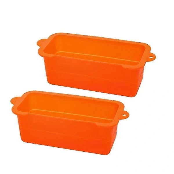 2-pack silikonfettkoppsfoder återanvändbara värmebeständiga droppbrickinsatser för 17 22 28 36 tums stekhällar orange