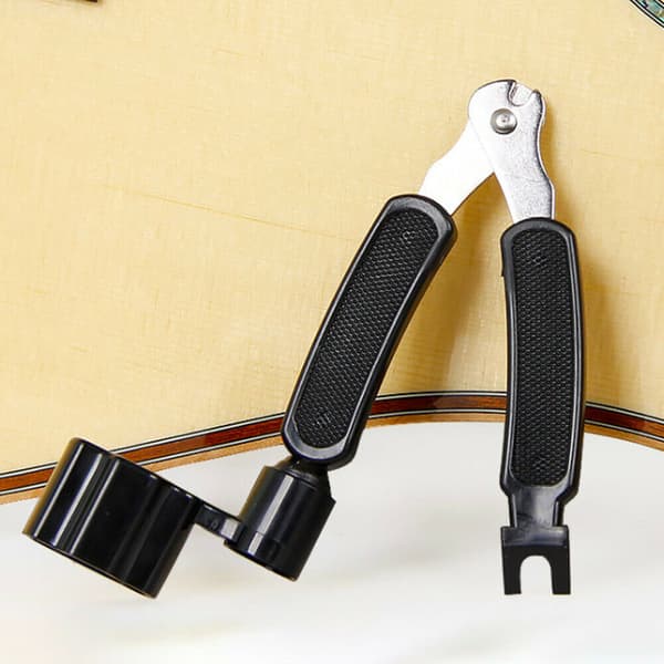Guitarværktøj Pin Puller String Winder Pin Remover String Cutter Sæt