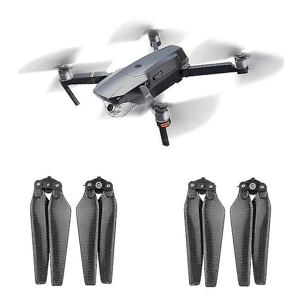 Mavic Pro 8330f Foldbare Fremad- og Bagudvendte Carbonfiber-propelblade Tilbehør