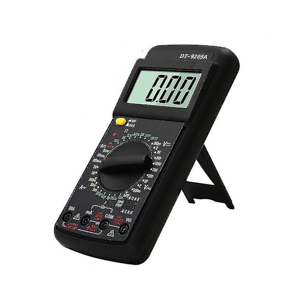 Digital Multimeter Lcd-skärm Display Bärbar Spänning Resistans Testverktyg Med Bakgrundsbelysning Xl830l