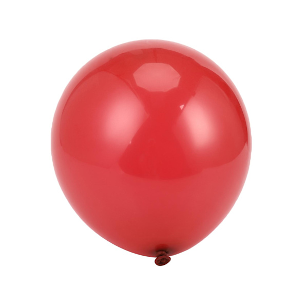 100 kpl Ruby Red -ilmapalloa, uudet kiiltävät metallihelmiäiset lateksi-ilmapallot, krominväriset metalli-ilmapallot