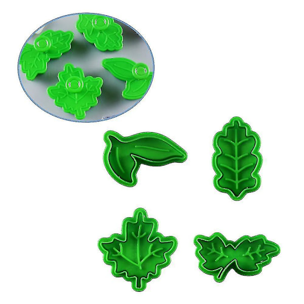 16 st Plunger Leaf Biscuit Pressing Machine Cake Decoration
