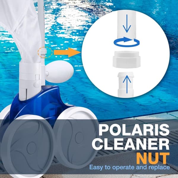 Bränsleslangmuttrar Passar Polaris 280 180 380 3900- D1 - 8-pack