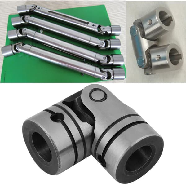 12 mm Dia Akselkobling Motorforbindelse Stål Universal Samling 12×23×52 mm