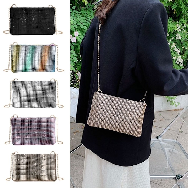 Dame Bryllupsfest Clutch Skuldertasker Håndtasker multicolor
