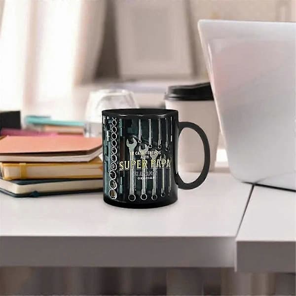 Toolbox Mechanic Mug Funny Coffee Cup For Mechanics Large Capacity Ceramic Tea Mug For Beer Whi