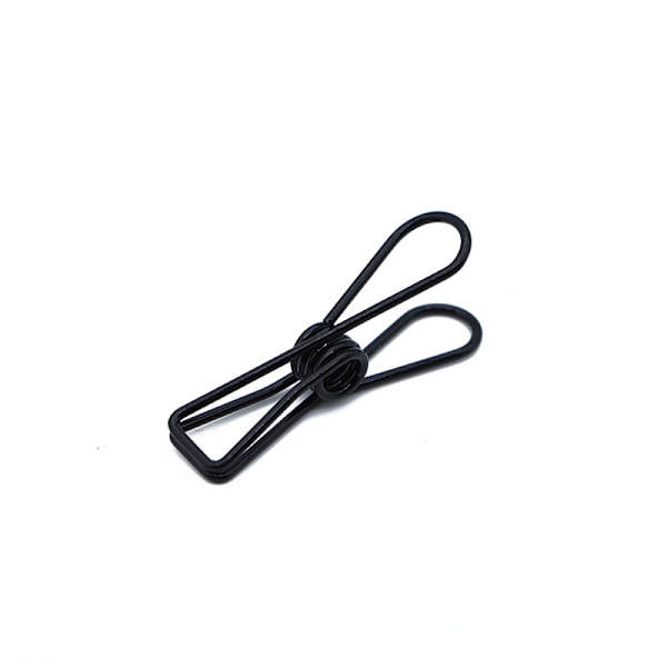 Chipsklips 5-pack Utility 2-tums påsklämmor - Metallklämma för matpåse, PVC-belagda klämmor Heavy Duty med vattentäta förvaringspåsar