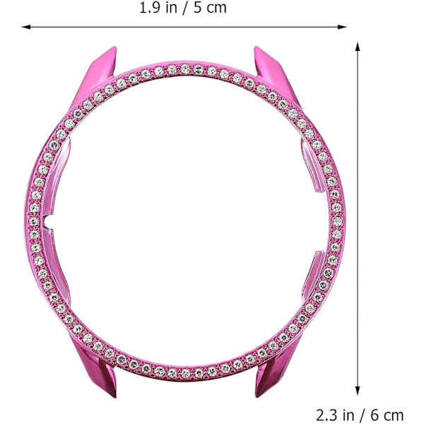 Galaxy Watch 3-fodral – Rhinestone Bling Bumper Cover (45 mm)