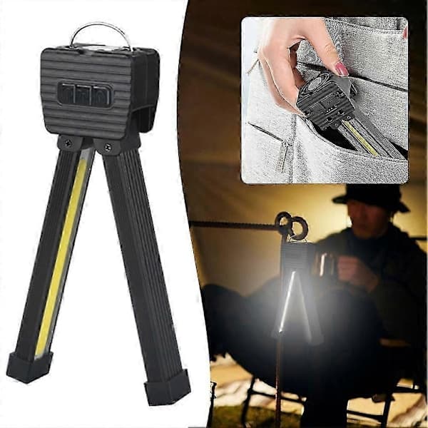 2025 Upgraded Gym Posing Light, 7-Level Dimmable LED Work Light, Magnetic & Hanging Hook Camping Flashlight, USB-C Rechargeable-Perfect