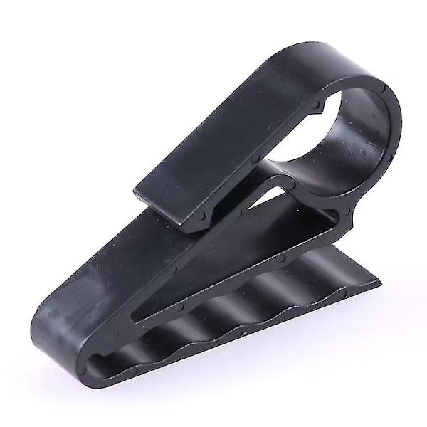 Golfvogn cigarholder, cigarholder greb og rustfrit stål cigar trimmer (1 stk, sort) -t