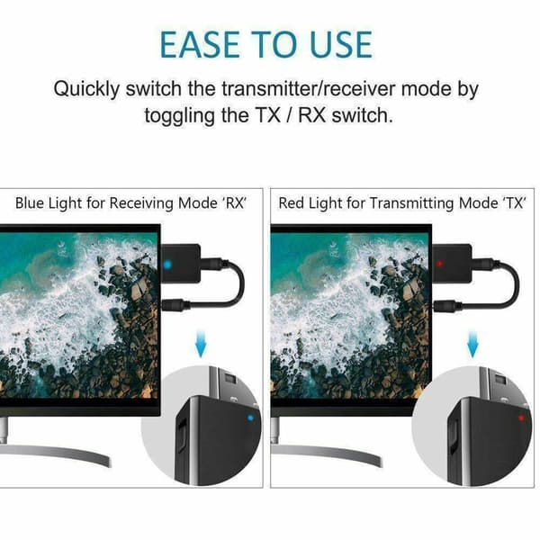 Bluetooth-adapter Plug and Play mini bærbar kompatibel med Philips Samsung