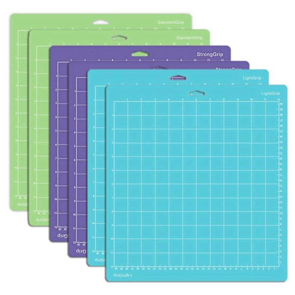 Cutting Mats For Maker/maker 3/explore 3/ Air 2/air, 6 Pack(12x12 Inch, Standard Grip/light Grip/st