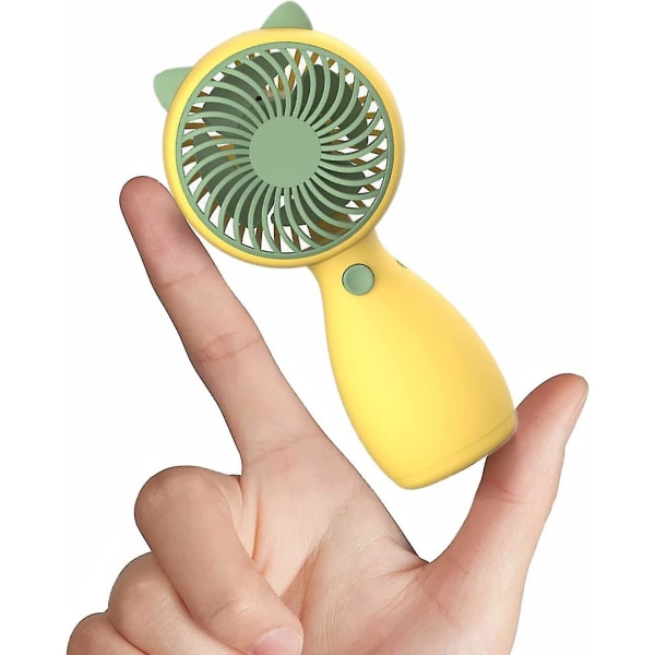 Handheld Mini Fan,portable Usb Rechargeable Fan,pocket Desktop Table Quiet Hand Fan