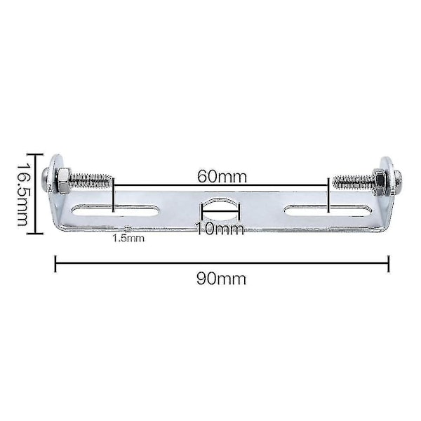 4 stk. taklampefestebrakett 90mm pendellampetilbehør taklysekroner taklampebunnplate taklampeplater plate H -z