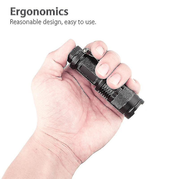 Led Ultra Violet Uv 365 Nm Blacklight Flashlight Inspeksjonslampe Lommelykt -z