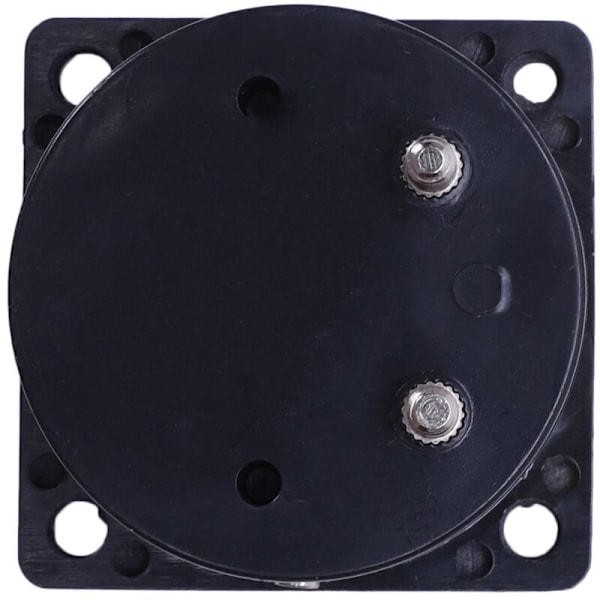 AC Rundt Analog Panelmeter 0-3A Måle Amperemeter Sort