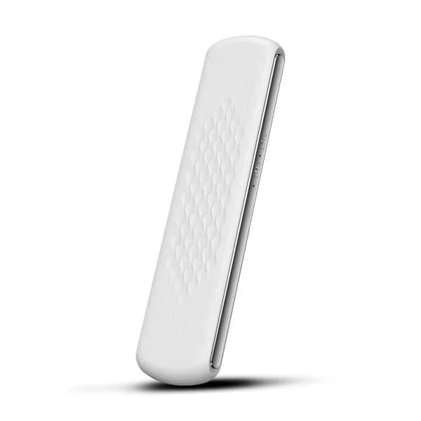 Benledning Puttehøyttaler Bluetooth Søvnhøyttaler Med Hvit Støy Timer for Sidesovere og Søvnløshet Hvit White